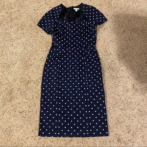 Eva Mendes Polka Dot 50’s inspired dress